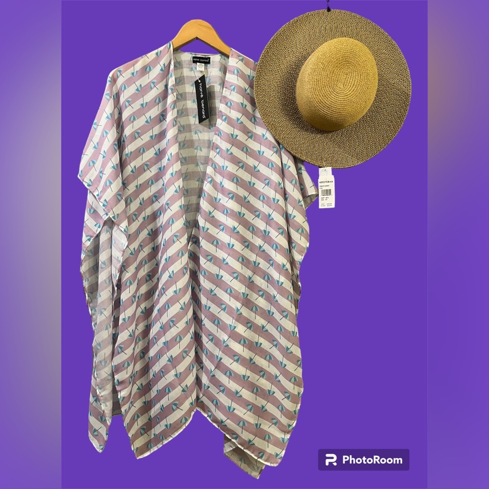 NWT Sun Hat and coverup!